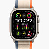 Apple Watch Ultra 2 49mm Natural Titanium Case Orange/Beige Trail Loop S/M, Для других стран AWU2K-17